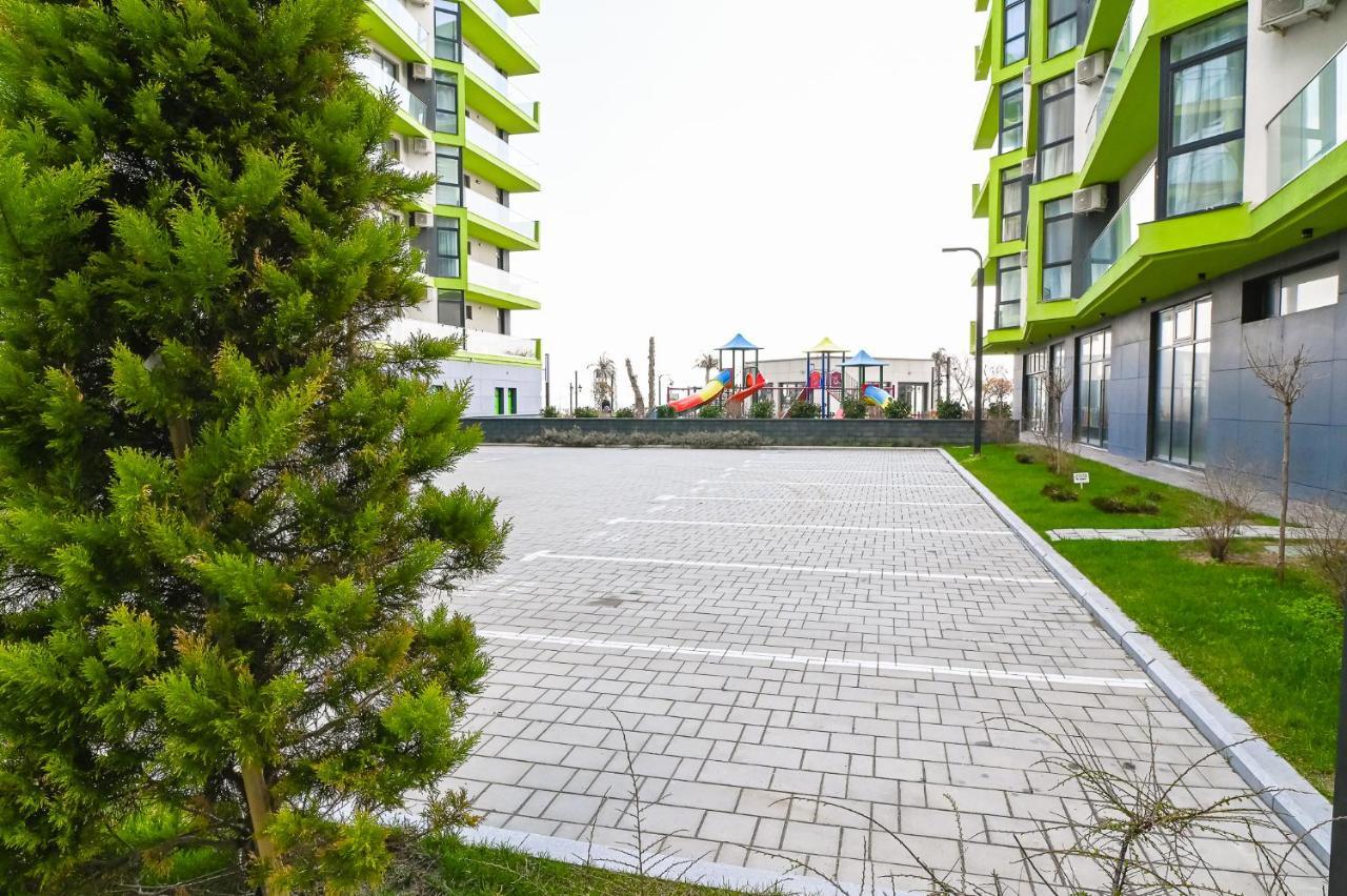Teemo Beach Apartment, Alezzi Beach Resort Năvodari Eksteriør billede