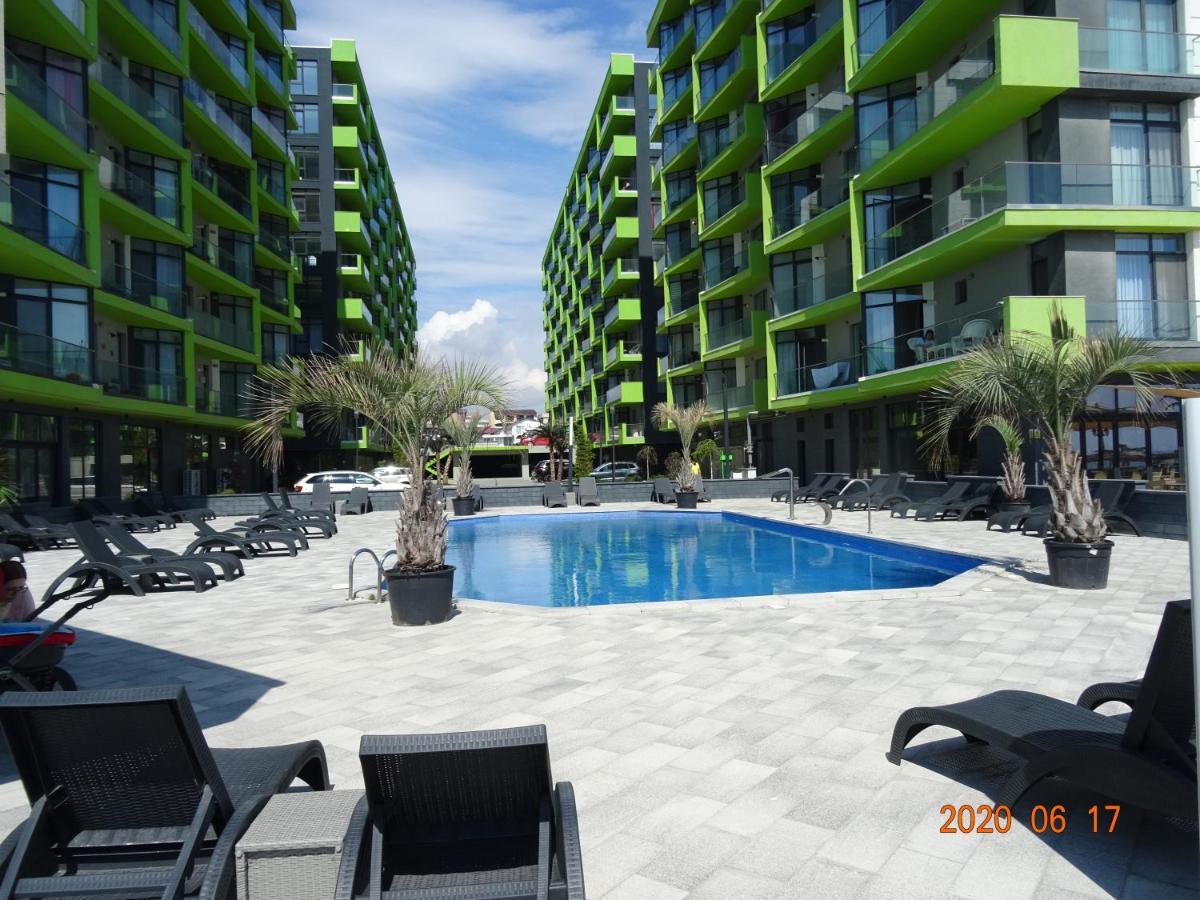 Teemo Beach Apartment, Alezzi Beach Resort Năvodari Eksteriør billede
