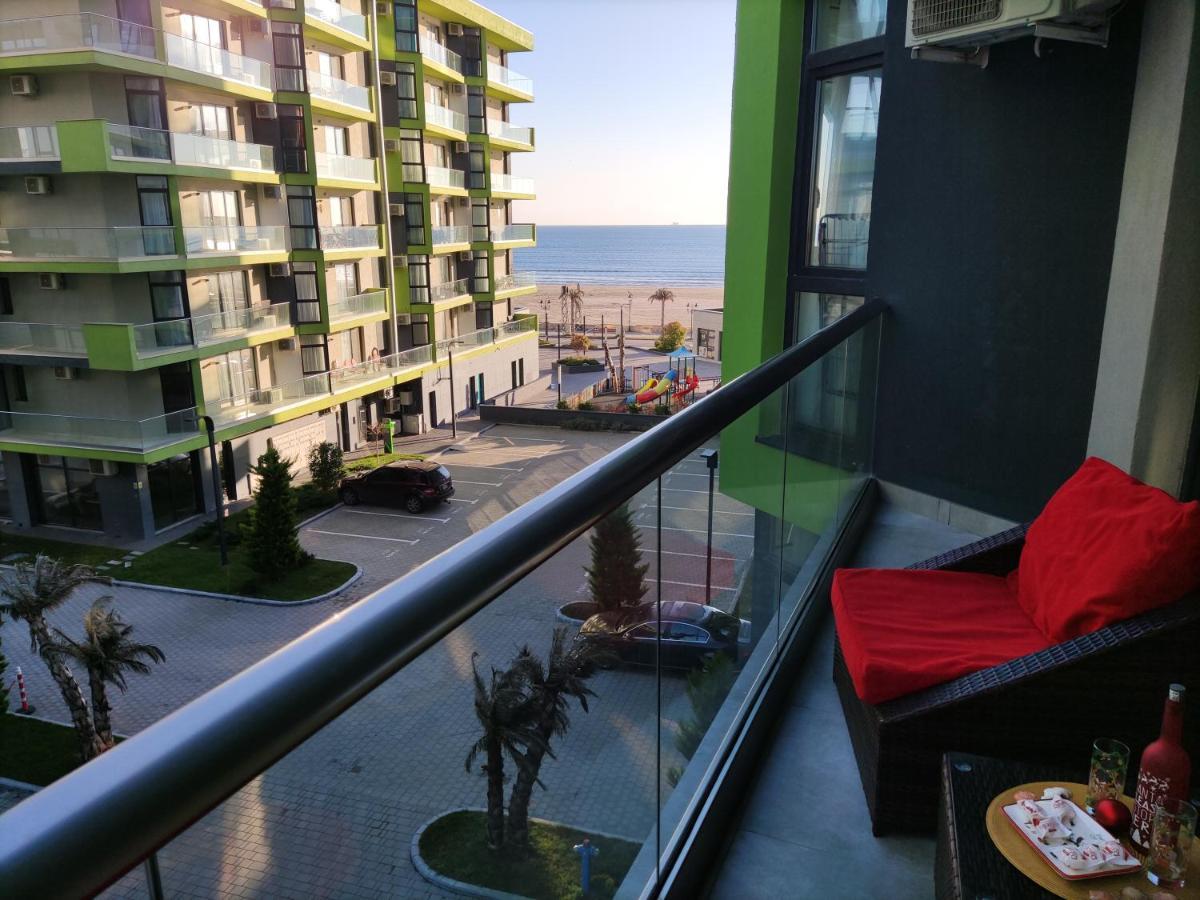 Teemo Beach Apartment, Alezzi Beach Resort Năvodari Eksteriør billede