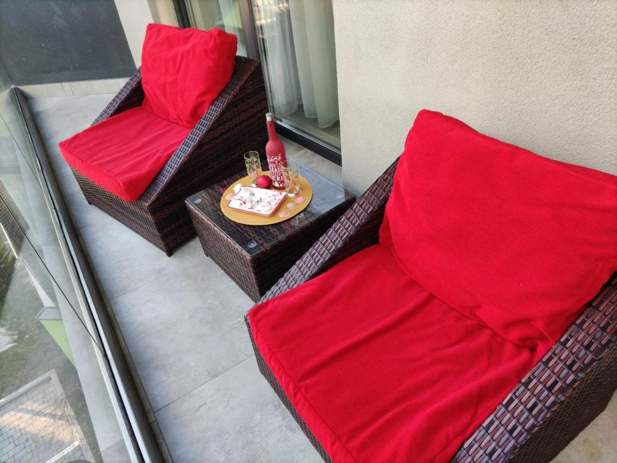 Teemo Beach Apartment, Alezzi Beach Resort Năvodari Eksteriør billede